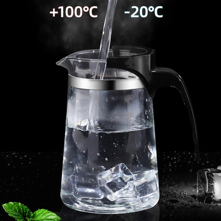 Tekanne for te med infuser glasskettle varmebestandig tekanne | Luvikno