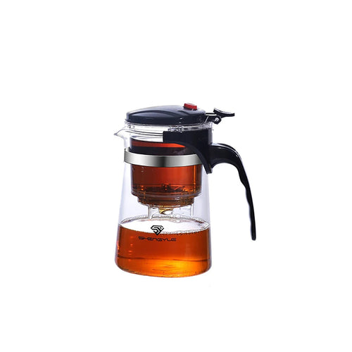 Tekanne for te med infuser glasskettle varmebestandig tekanne | Luvikno