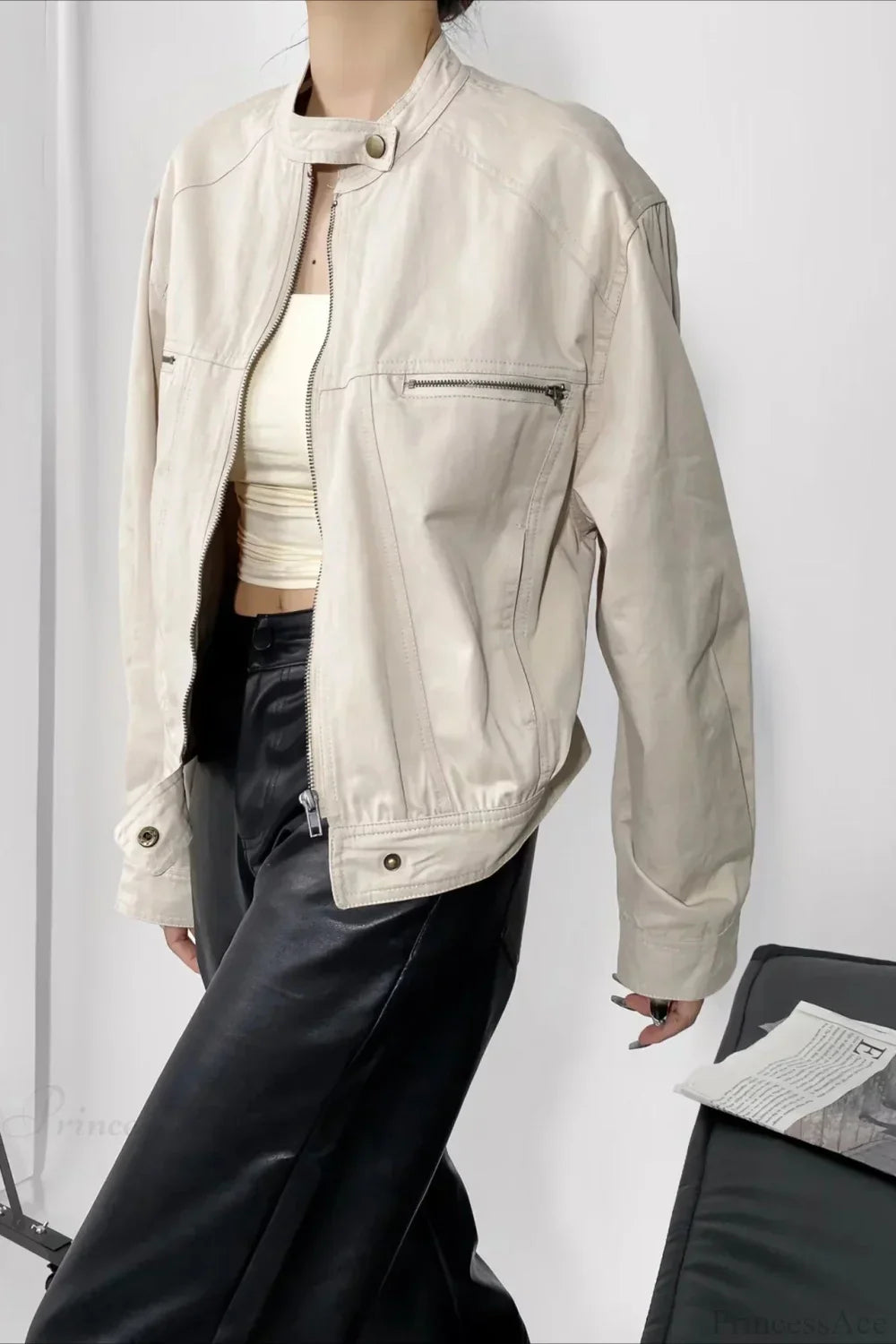 Luvik | Utility Locker Casual Zip Takki