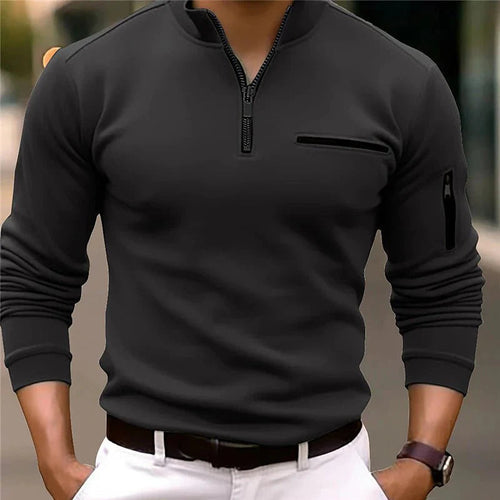 Luvik | Quarter Zip Polo