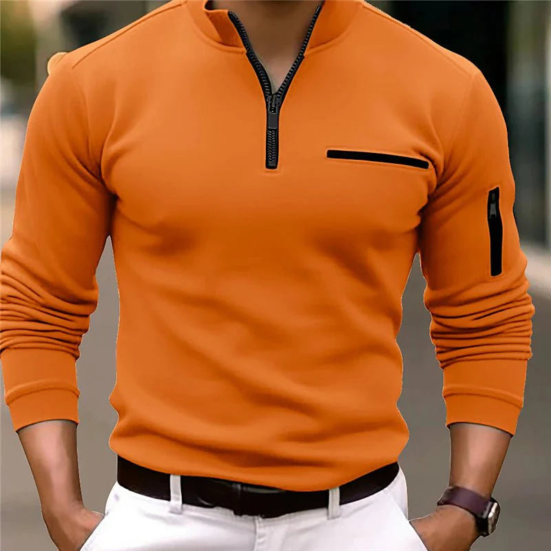 Luvik | Quarter Zip Polo