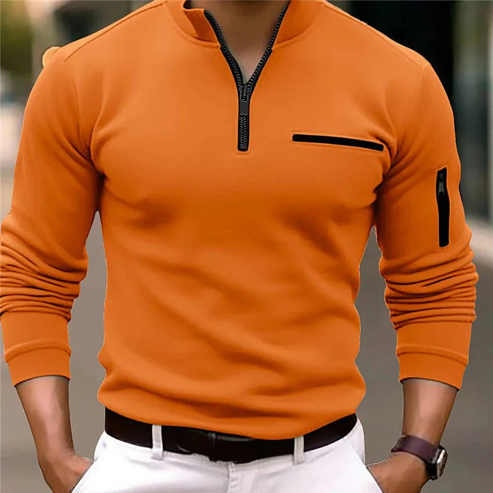 Luvik | Quarter Zip Polo