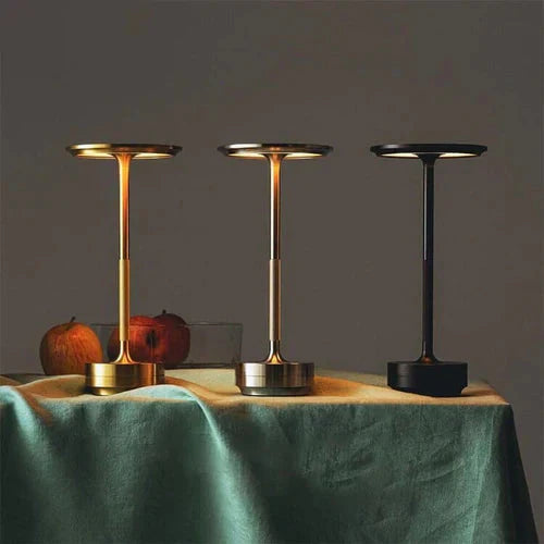 Trådløs USB-oppladbar designer bordlampe - GlowBeam | Luvikno