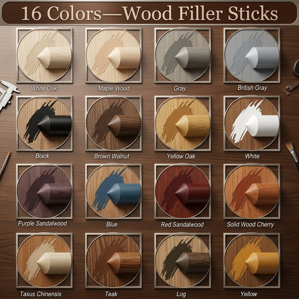 TimberTint™ Tre Reparasjonsmarker Sett | Luvikno