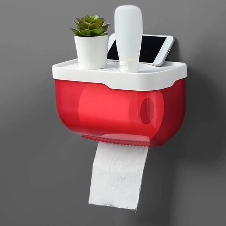 Tissue Rulle Holder Adhesiv Veggmontert Luvikno