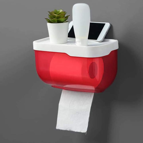 Tissue Rulle Holder Adhesiv Veggmontert Luvikno