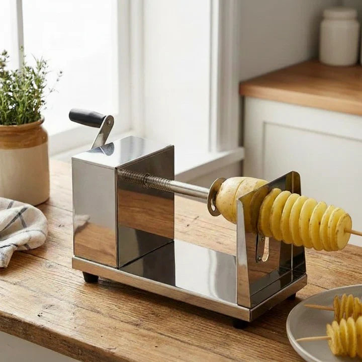Rustfritt stål spiral kutter for jevne spiraler | Luvikno