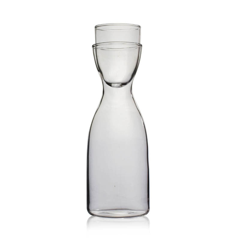 Transparent Glass Cup Creative Glass Heat-Resistant Cold Water Jug | Luvikno