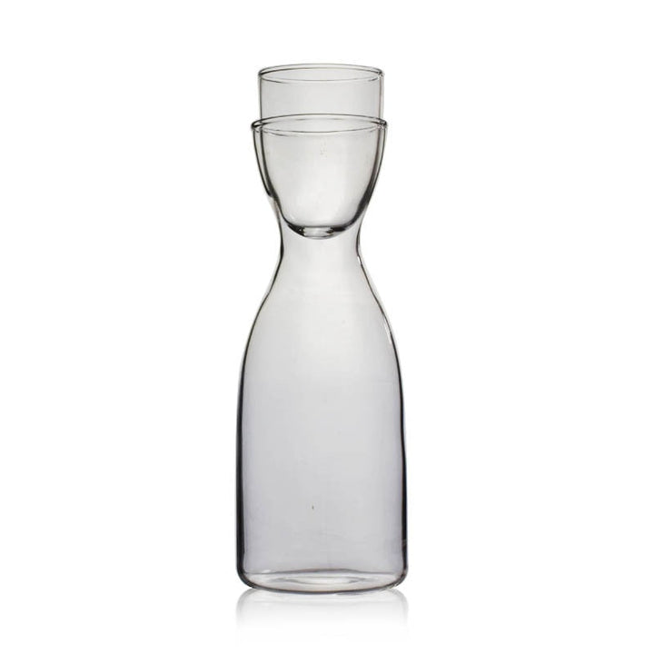 Transparent Glass Cup Creative Glass Heat-Resistant Cold Water Jug | Luvikno