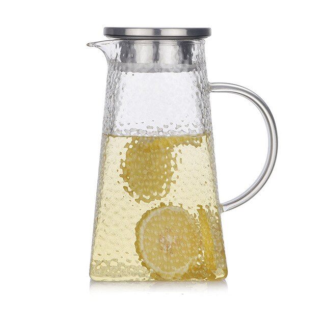 Transparent Glass Tea Kettle With Filter | Luvikno