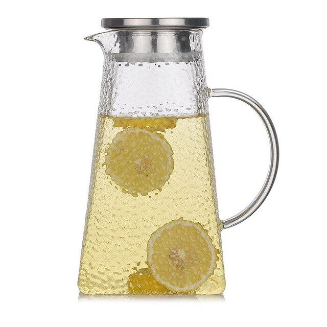 Transparent Glass Tea Kettle With Filter | Luvikno