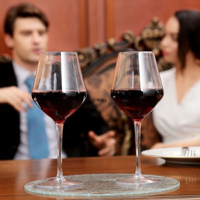 Transparent Bruddfrie Silikon Plast Vin Glass Goblet Kopper | Luvikno