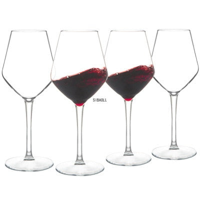 Transparent Bruddfrie Silikon Plast Vin Glass Goblet Kopper | Luvikno