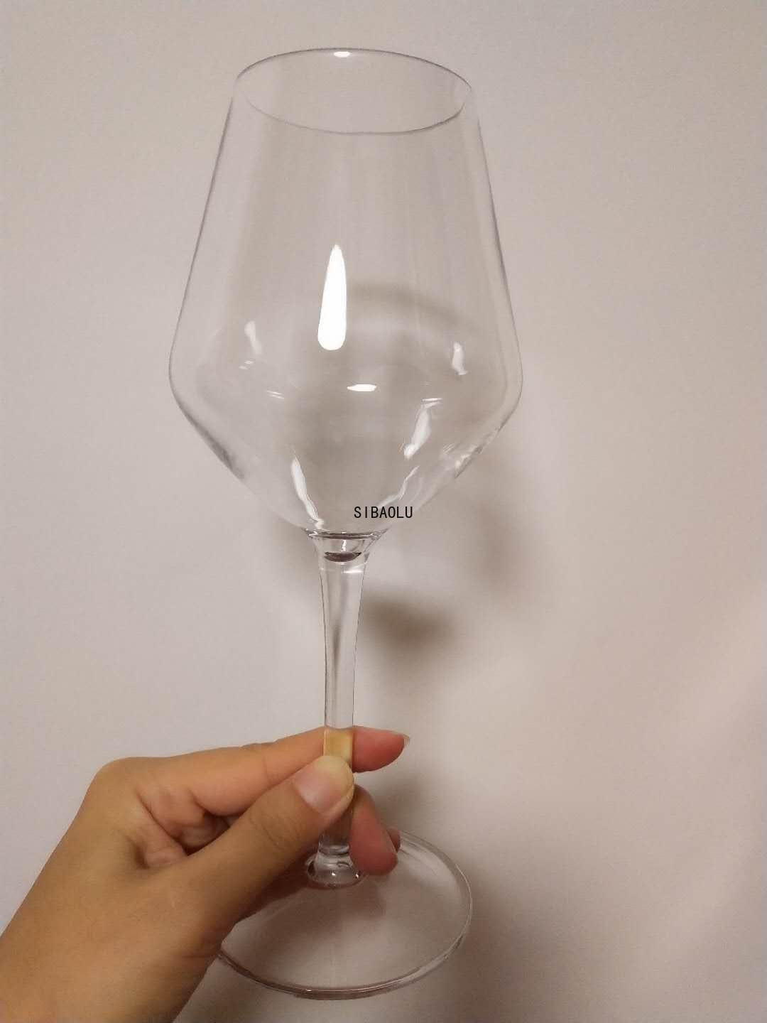Transparent Bruddfrie Silikon Plast Vin Glass Goblet Kopper | Luvikno