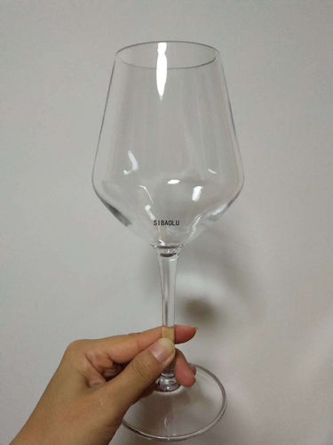 Transparent Bruddfrie Silikon Plast Vin Glass Goblet Kopper | Luvikno