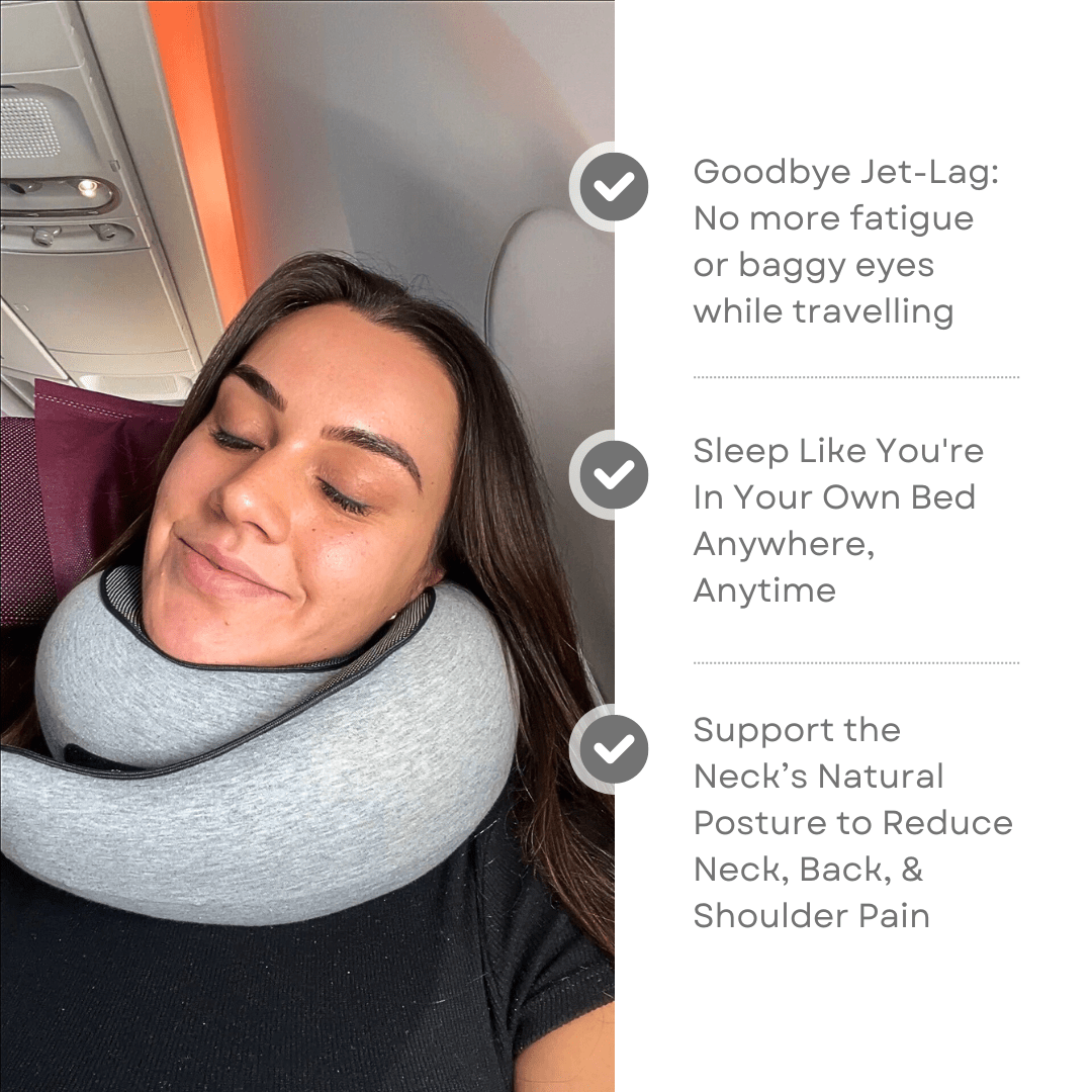 Luvikno | TRAVELNEST – Ergonomisk Reisepute for Nakke Støtte