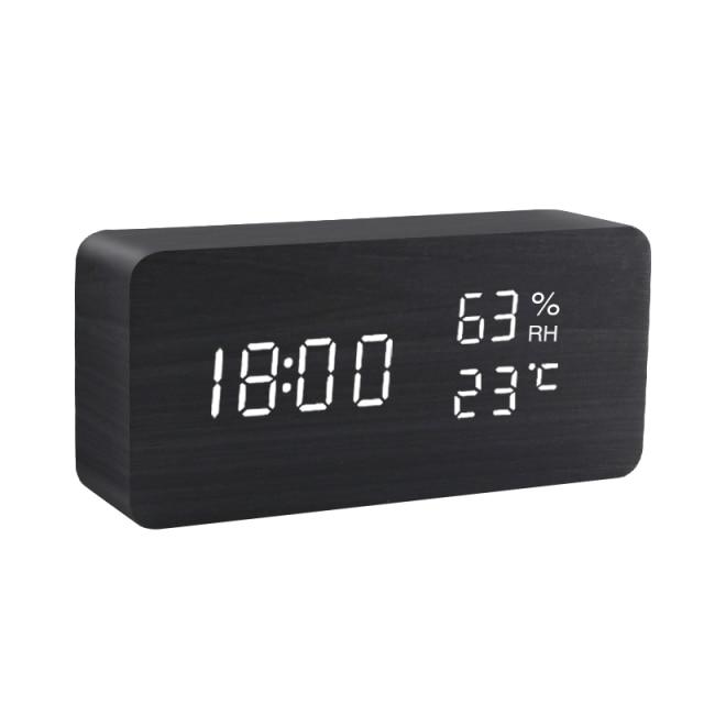 Luvikno | Boom Minimalist LED Vekkerklokke Digital Vekkerklokke