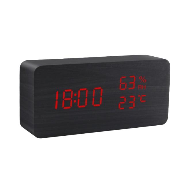 Luvikno | Boom Minimalist LED Vekkerklokke Digital Vekkerklokke