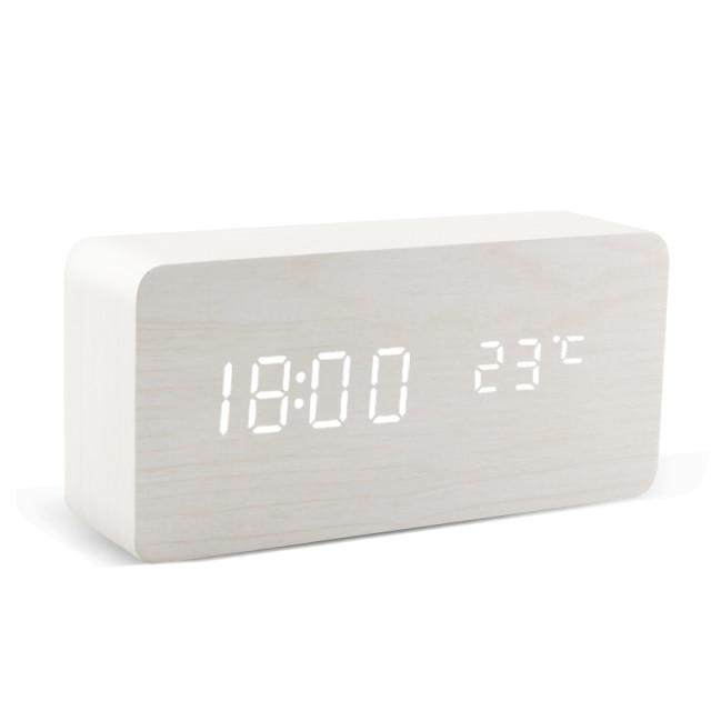 Luvikno | Boom Minimalist LED Vekkerklokke Digital Vekkerklokke