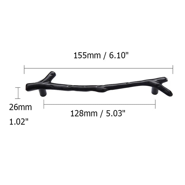 Tree Branch Cabinet Handles Kitchen Furniture Hardware Drawer Pulls | Luvikno