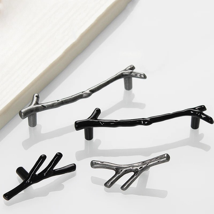 Tree Branch Cabinet Handles Kitchen Furniture Hardware Drawer Pulls | Luvikno