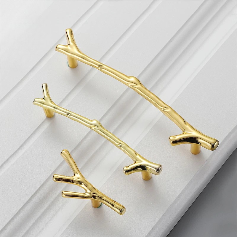 Tree Branch Cabinet Handles Kitchen Furniture Hardware Drawer Pulls | Luvikno