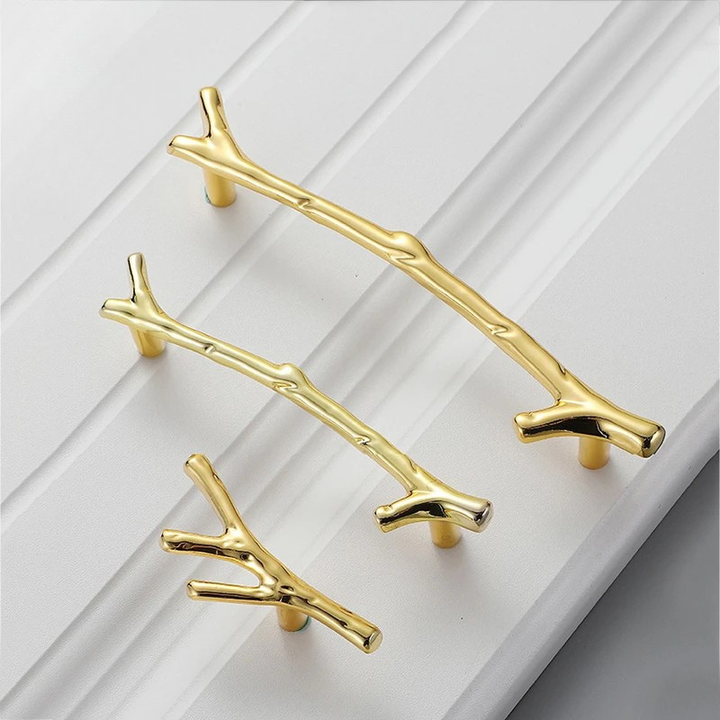 Tree Branch Cabinet Handles Kitchen Furniture Hardware Drawer Pulls | Luvikno