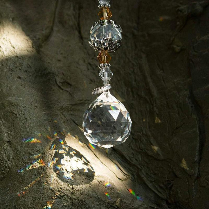 Crystal Wind Chime Tree Of Life Suncatcher | Luvikno