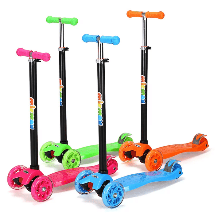 Roller 3 hjul med LED-lys (Blå eller Rosa) | Luvikno