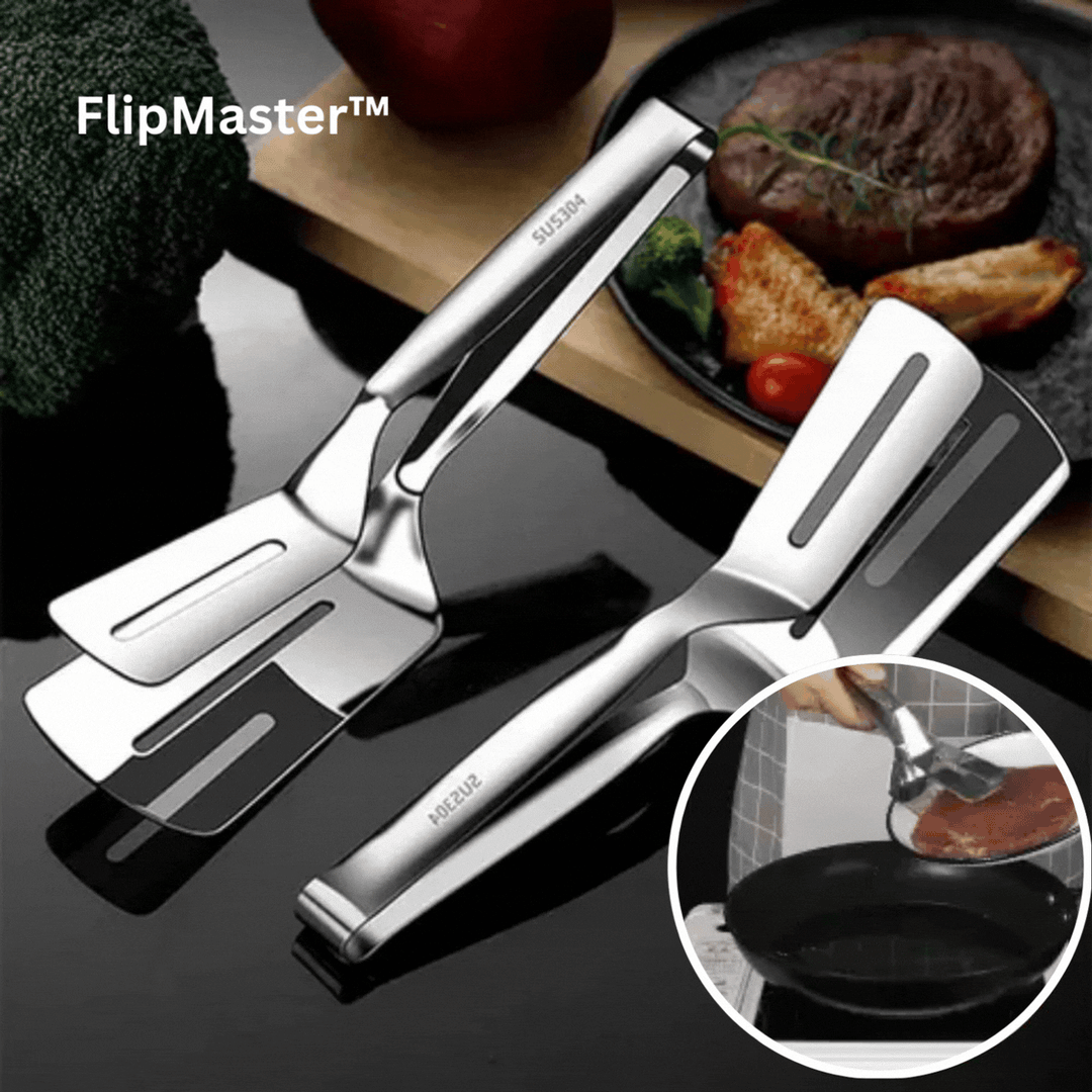 Dobbelt-sidig rustfritt stål spatula | Luvikno