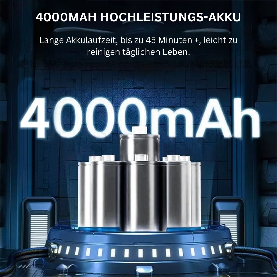 Batteridrevet støvsuger for bil og hjem – TurboClean | Luvikno