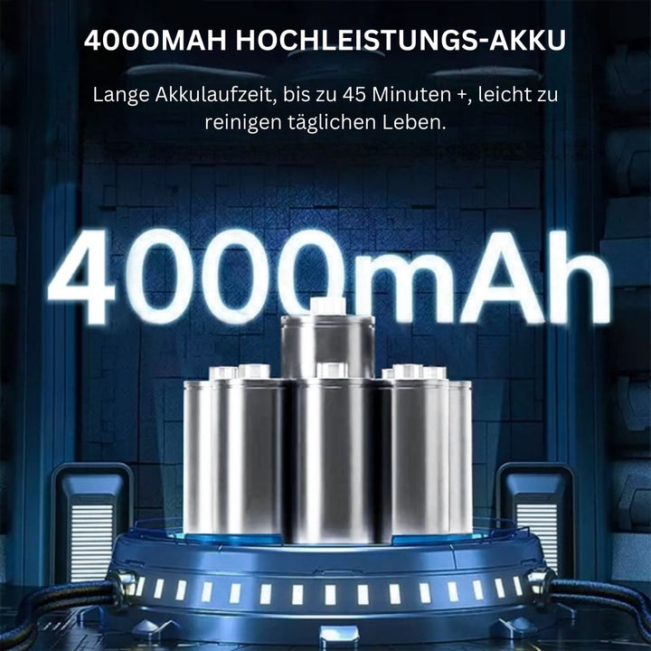 Batteridrevet støvsuger for bil og hjem – TurboClean | Luvikno