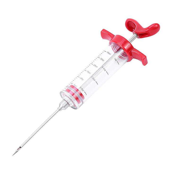 Turkey Meat Injector Sprøyte med 3 Marinade Sprøyte Needles | Luvikno