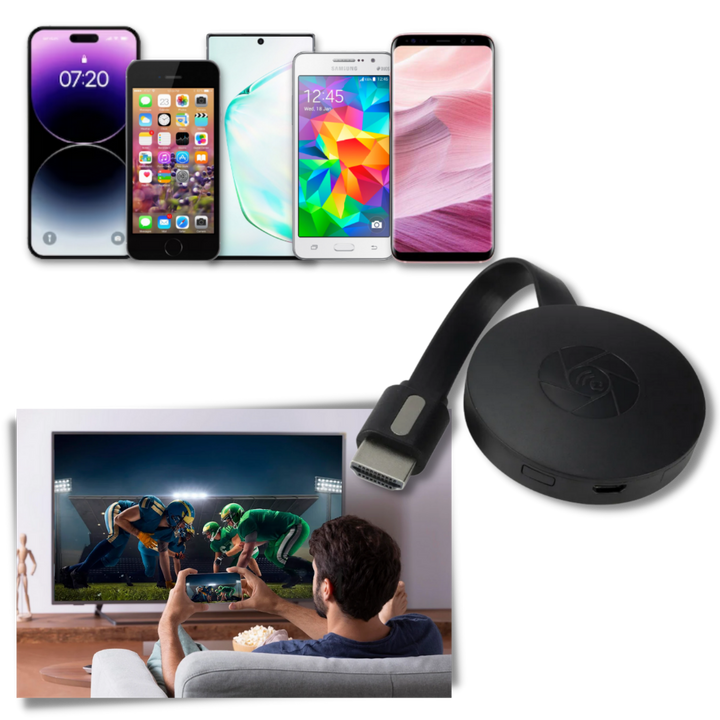 Luvikno | TV Stick HDMI Dongle for Telefonprojeksjon