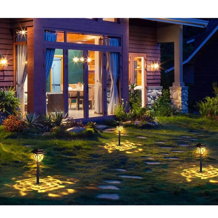 LED Solcelle Hagebelysning – Dekorative Solkraftdrevne Plenlys for Utendørs Stier | Luvikno