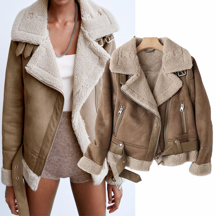 Luvik | Sherpa-Fleece-Bomberjakke