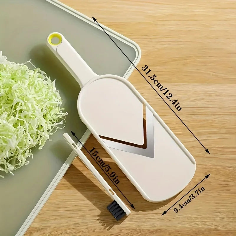 Ultra-Fine Grønnsaksskiver Riv Precision Salat Cutter Chopper | Luvikno
