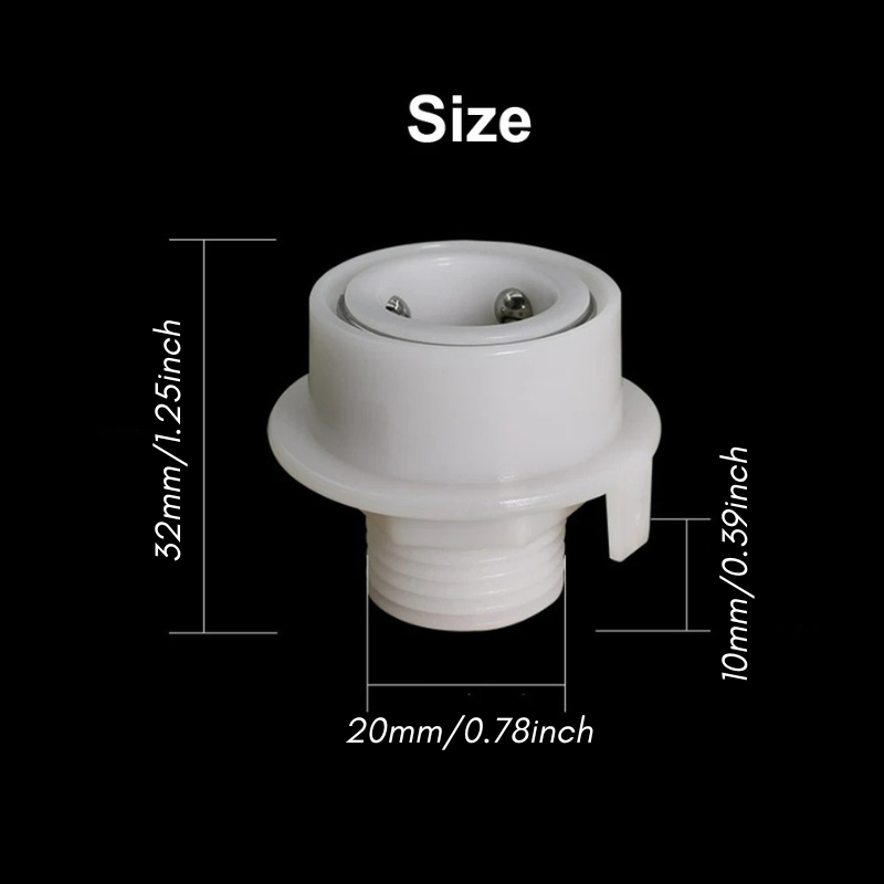 Universal Vannkran Slange Kobling Rask Koble Passform Tap Adapter | Luvikno