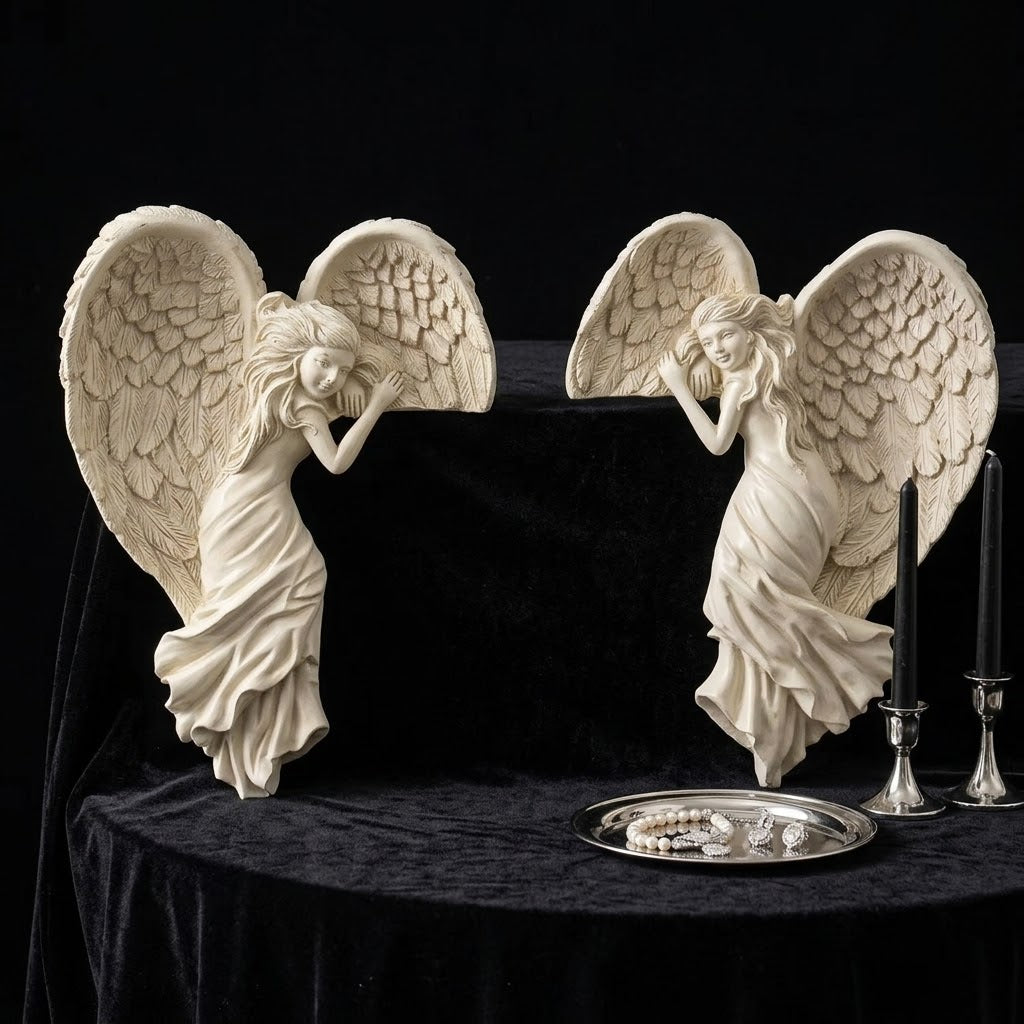 Watching Over You Angel Dørkarm Dekor | Luvikno