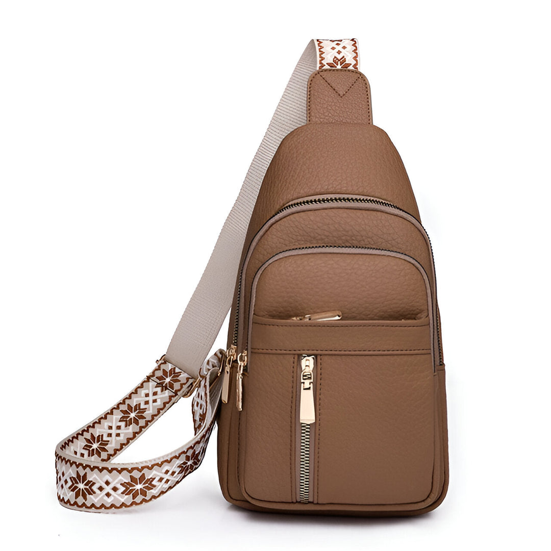 Luvikno | LuxuraGuard Chic Skulderveske | Stilig design mot tyveri for trygg hverdagsbruk