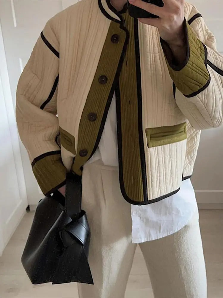 Luvik | Naisten kontrastitakki