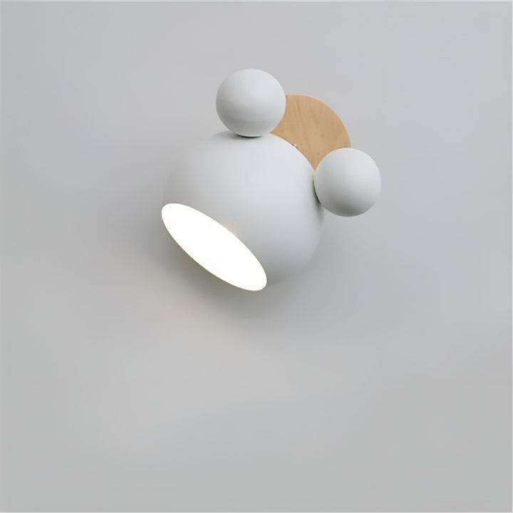 Vegglampe i Mickey-design – Dekorativ og Moderne | Perfekt for barnerom og stue | Luvikno