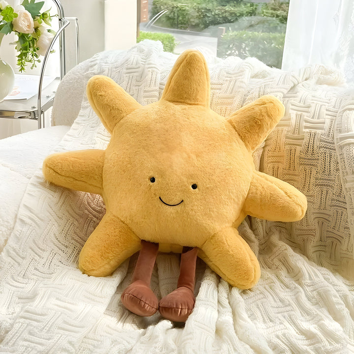 CloudMoon Pute - Myk Måne og Sol Tatami Pute | Luvikno