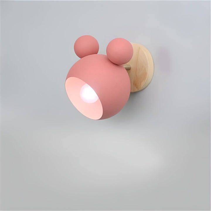 Vegglampe i Mickey-design – Dekorativ og Moderne | Perfekt for barnerom og stue | Luvikno