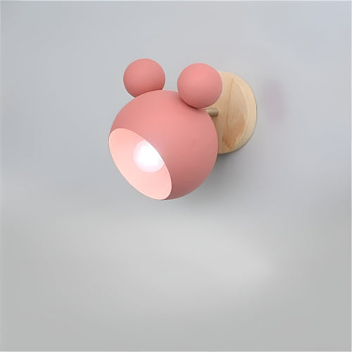 Vegglampe i Mickey-design – Dekorativ og Moderne | Perfekt for barnerom og stue | Luvikno