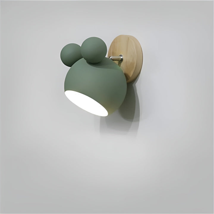 Vegglampe i Mickey-design – Dekorativ og Moderne | Perfekt for barnerom og stue | Luvikno