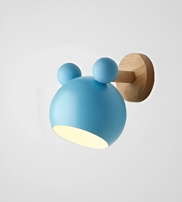 Vegglampe i Mickey-design – Dekorativ og Moderne | Perfekt for barnerom og stue | Luvikno