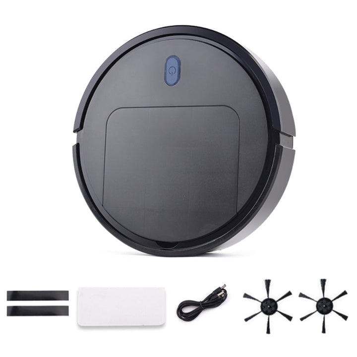 Luvikno | Cleanoro S6 Robotstøvsuger | Kompakt og Intelligent | For Dyrehår, Harde Gulv og Tepper | 2t Driftstid