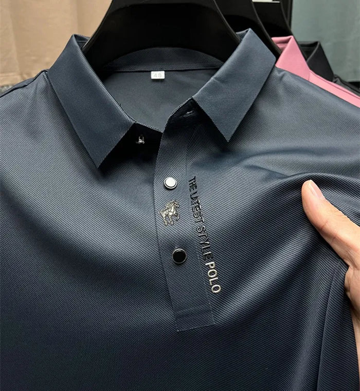 Luvik | Muscle Fit Anti-Wrinkle Polo tyyliä ja mukavuutta varten