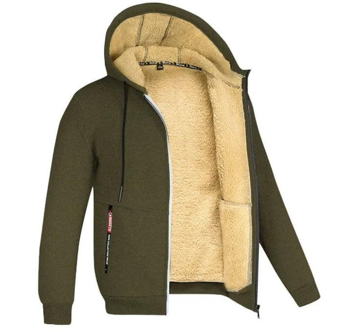 Luvik | Lämmin hupullinen Takki